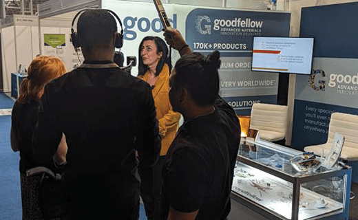 Goodfellow's Dr Aphrodite Tomou's interview at AMS 2024