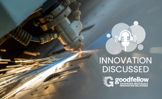 Innovation Discussed microfabrication logo | Goodfellow