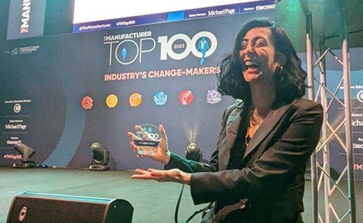 Goodfellow's Dr Aphrodite Tomou named an Exemplar in The Manufacturer's Top 100